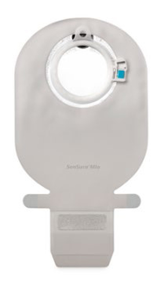 SACCA ILEOSTOMIA SENSURA MIO 430 CLICK APERTA CON APERTURA ISPEZIONABILE SISTEMA A 2 PEZZI MAXI FLANGIA 70 MM CHIUSURA IN VELCRO 30 PEZZI - farmanauta.it
