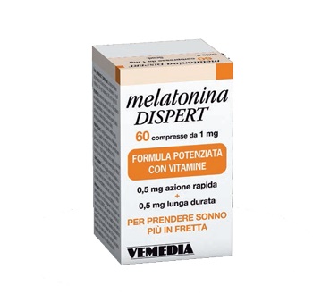 MELATONINA DISPERT 1MG DI MELATONINA 60 COMPRESSE - farmanauta.it