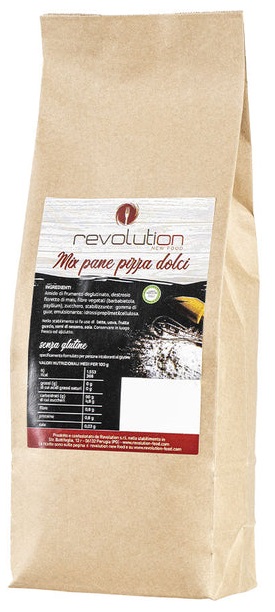 REVOLUTION MIX PANE PIZZA E IMPASTI LIEVITATI 1KG - farmanauta.it