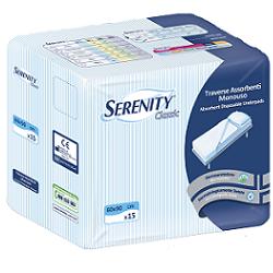 TRAVERSA SALVAMATERASSO PER INCONTINENZA SERENITY CLASSIC ALOE 60X90CM 15 PEZZI FARMABILITY - farmanauta.it