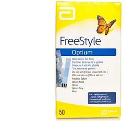 STRISCE MISURAZIONE GLICEMIA FREESTYLE OPTIUM TEST STRIPS 25 PEZZI - farmanauta.it