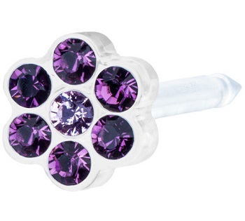 BLOMDAHL FORALOBO MP DAISY 5MM AMETHYST/LIGHT AMETHYST - farmanauta.it