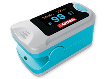 PULSOSSIMETRO DA DITO PULSOXIMETRO OXY-3 CON DISPLAY PER MISURAZIONE DIOSSIGENO NEL SANGUE E BATTITO CARDIACO CON CORDINO E BATTERIE - farmanauta.it