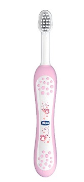 CHICCO SPAZZOLINO PRIMI DENTI DA LATTE ROSA 6-36 MESI - farmanauta.it