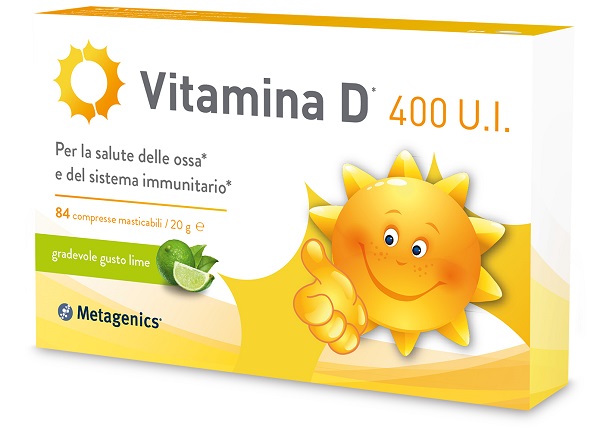 VITAMINA D 400 UI 84 COMPRESSE - farmanauta.it