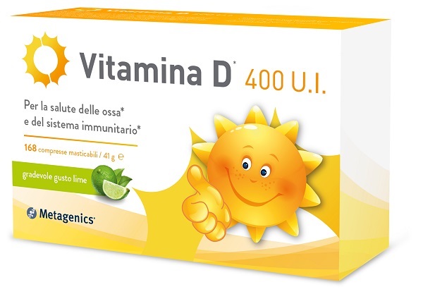 VITAMINA D 400 UI 168 COMPRESSE - farmanauta.it