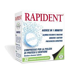 RAPIDENT COMPRESSE 32 PEZZI - farmanauta.it