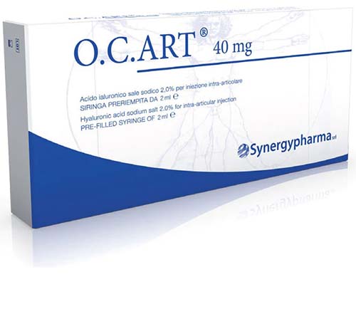 SIRINGA INTRA-ARTICOLARE OC ART ACIDO IALURONICO 40 MG 2ML - farmanauta.it