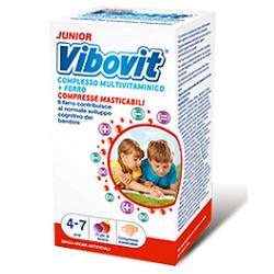 VIBOVIT JUNIOR 30 COMPRESSE MASTICABILI - farmanauta.it