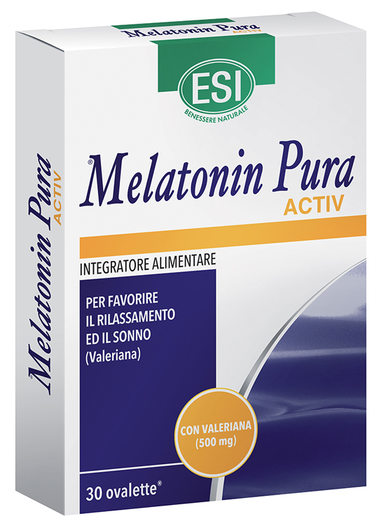 ESI MELATONIN PURA ACTIV 30 OVALETTE - farmanauta.it