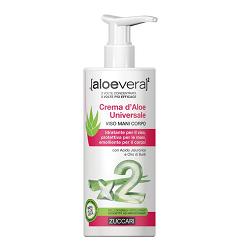 ALOEVERA2 CREMA D'ALOE UNIVERSALE VISO MANI E CORPO 300 ML - farmanauta.it