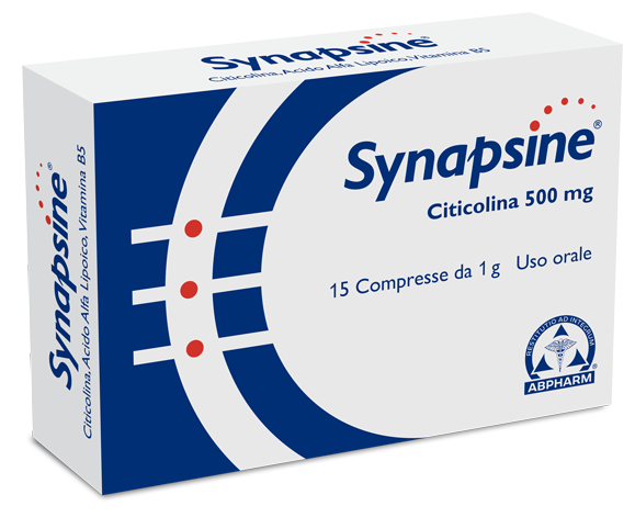 SYNAPSINE BLISTER 15 COMPRESSE ASTUCCIO 15 G - farmanauta.it