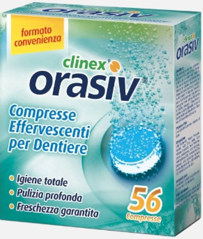 ORASIV CLINEX 56 COMPRESSE EFFERVESCENTI - farmanauta.it