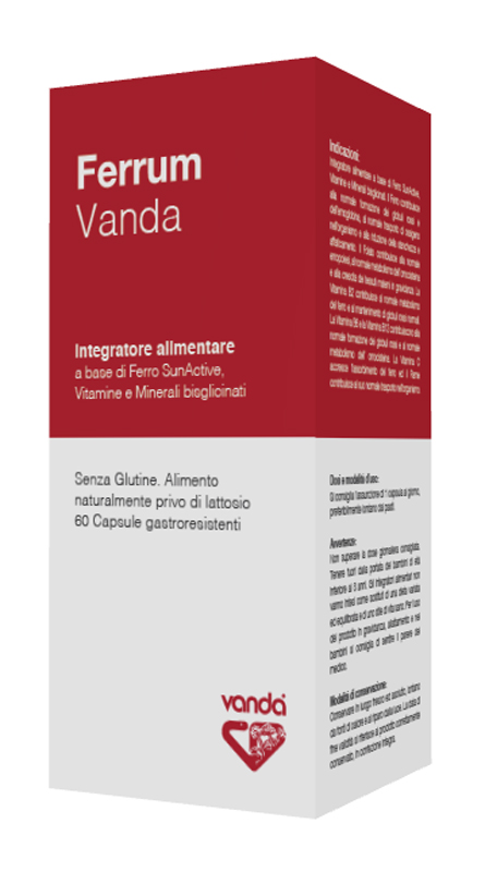 FERRUM VANDA 60 CAPSULE - farmanauta.it