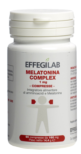 MELATONINA COMPLEX 1MG 90 COMPRESSE - farmanauta.it
