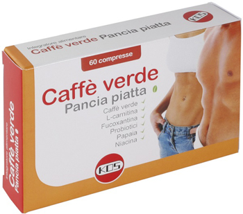 CAFFE VERDE PANCIA PIATTA 60 COMPRESSE - farmanauta.it