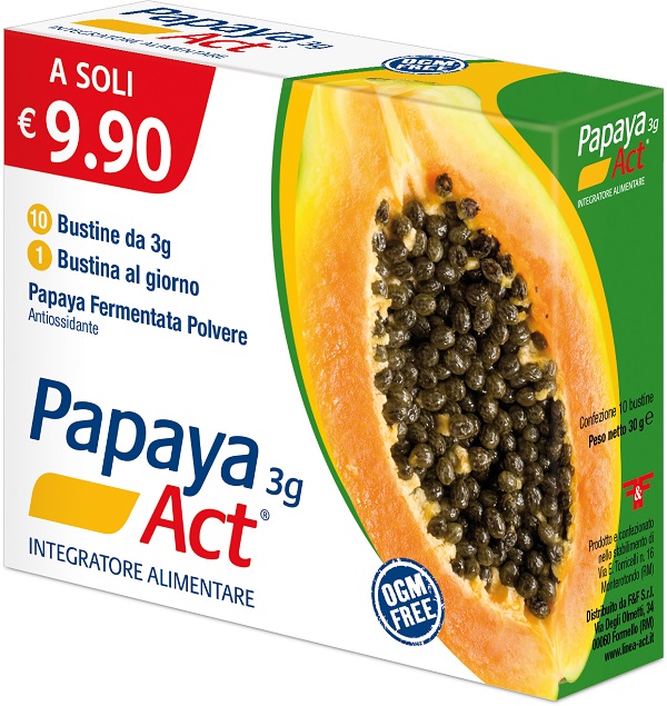 PAPAYA ACT 10 BUSTINE DA 3 G - farmanauta.it