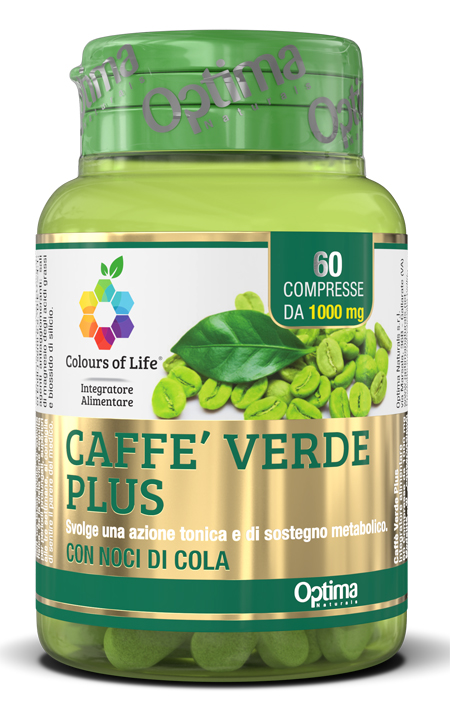 COLOURS OF LIFE CAFFE' VERDE PLUS 60 COMPRESSE 1000MG - farmanauta.it