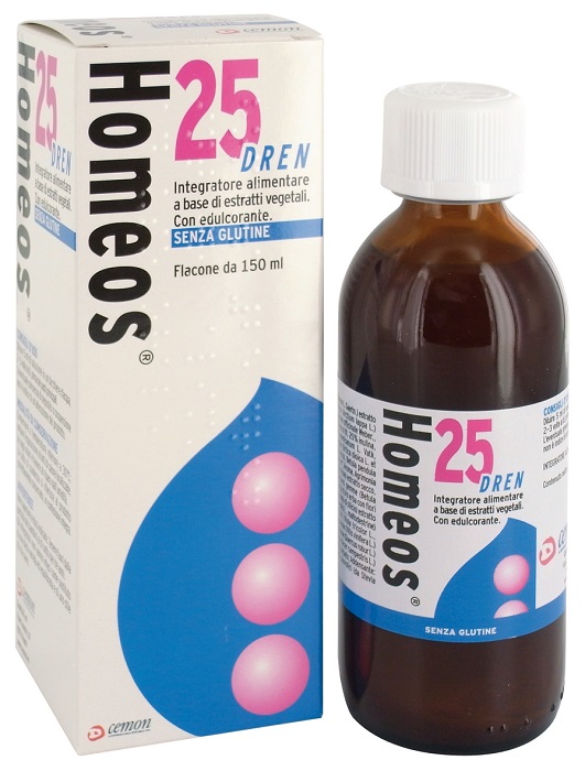 HOMEOS 25 DREN 150ML - farmanauta.it