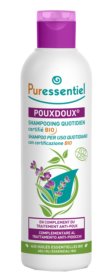 PURESSENTIEL SHAMPOO POUXDOUX ANTI-PIDOCCHI 200 ML - farmanauta.it