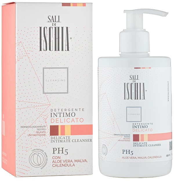 ISCHIA EAU THERMALE DETERGENTO INTIMO DELICATO PH 5 250 ML - farmanauta.it