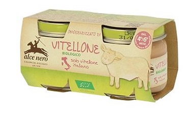 OMOGENEIZZATO DI VITELLONE BABY FOOD BIO 2 X 80 G - farmanauta.it