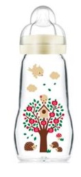 MAM BIBERON VETRO FEELGOOD 260 ML - farmanauta.it