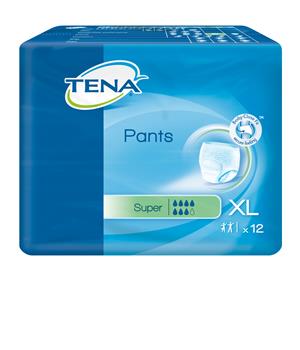 PANNOLONE PULL-UP TENA PANTS SUPER TAGLIA EXTRA LARGE 12 PEZZI - farmanauta.it