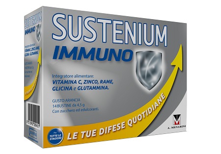 SUSTENIUM IMMUNO ENERGY 14 BUSTINE DA 4,5 G - farmanauta.it