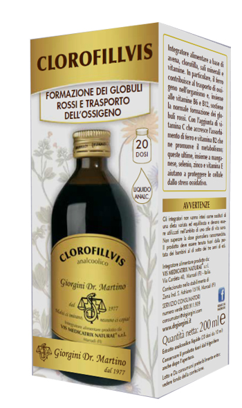 CLOROFILLVIS LIQUIDO ANALCOLICO 200 ML - farmanauta.it