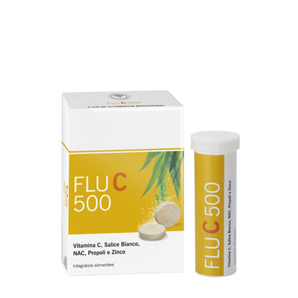 LFP FLU C 500 20 COMPRESSE EFFERVESCENTI - farmanauta.it