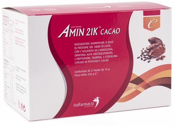 AMIN 21K CACAO 336 G - farmanauta.it