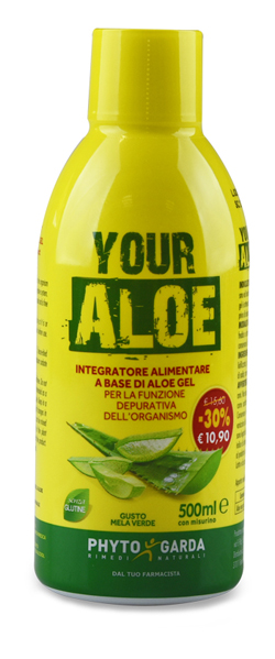 YOUR ALOE 500 ML SENZA ALOINA - farmanauta.it