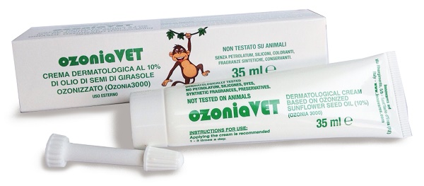 OZONIAVET CREMA DERMATOLOGICA VETERINARIA 35 ML - farmanauta.it
