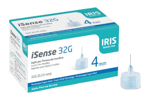 I SENSE AGO PER INSULINA GAUGE 32 4 MM 100 PEZZI - farmanauta.it