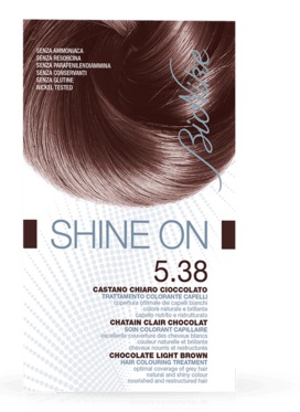 BIONIKE SHINE ON 5,38 CASTANO CHIARO CIOCCOLATO 125 ML - farmanauta.it