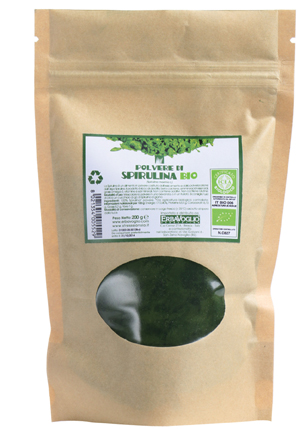 SPIRULINA POLVERE BIOLOGICO 200G - farmanauta.it