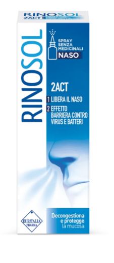 SPRAY NASALE RINOSOL 2ACT 15 ML - farmanauta.it