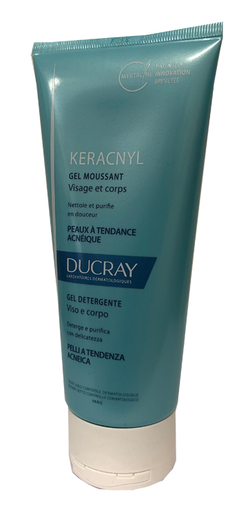 KERACNYL GEL MOUSSANT VISO CORPO 200 ML - farmanauta.it