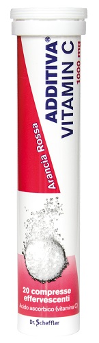 ADDITIVA VITAMINA C ARANCIA ROSSA 1G 20 COMPRESSE - farmanauta.it