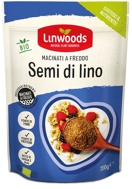 SEMI DI LINO MACINATI 200G - farmanauta.it