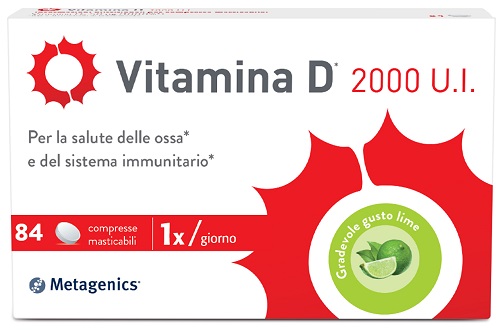 VITAMINA D 2000 UI 84 COMPRESSE - farmanauta.it