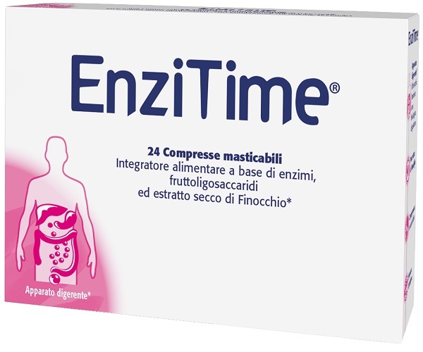 ENZITIME 24 COMPRESSE MASTICABILI - farmanauta.it