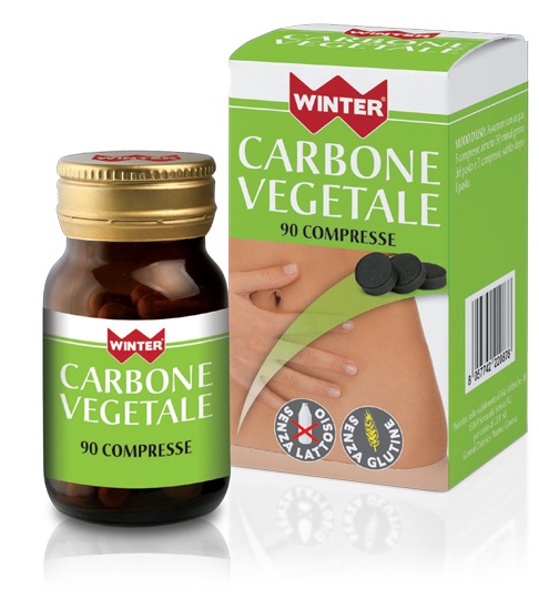 WINTER CARBONE VEGETALE 90 COMPRESSE - farmanauta.it
