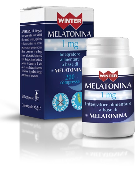 WINTER MELATONINA 1 MG 200 COMPRESSE - farmanauta.it