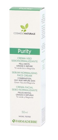 PURITY CREMA VISO SEBONORMALIZZANTE 50 ML - farmanauta.it