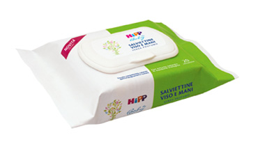 HIPP SALVIETTINE VISO&MANI 1X20 PEZZI - farmanauta.it