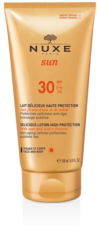 NUXE SUN LATTE SOLARE DELIZIOSO ANTI-ETA' SPF30 150 ML - farmanauta.it