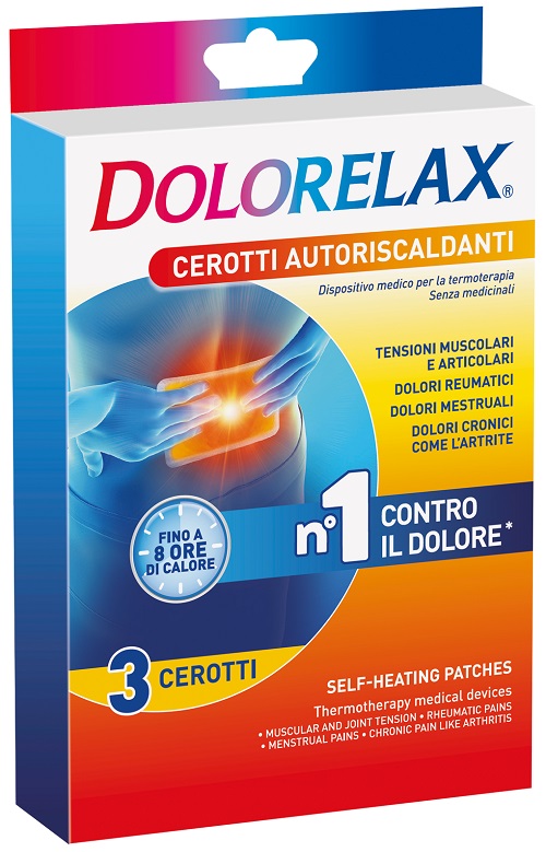 DOLORELAX CEROTTO EFFETTO CALDO 6 PEZZI - farmanauta.it