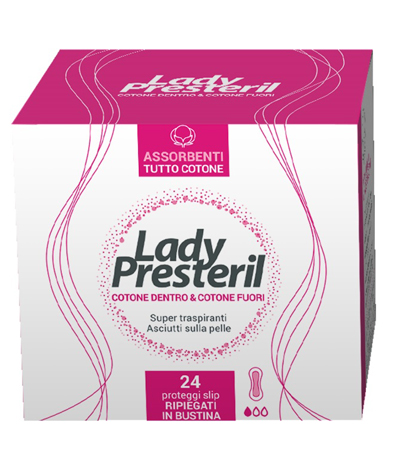 LADY PRESTERIL COTTON POWER PROTEGGI SLIP POCKET ANATOMICI RIPIEGATI PROMO 24 PEZZI - farmanauta.it